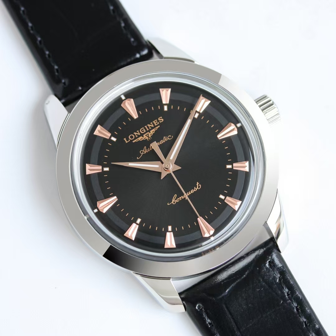 Longines Conquest 1959 Reissue - 40mm, Sapphire, Auto, Leather Strap