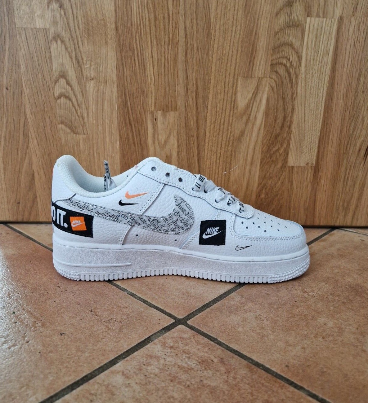 Nike Air Force 1 Low '07 Prem Just Do It Utility White Black tout tailles top