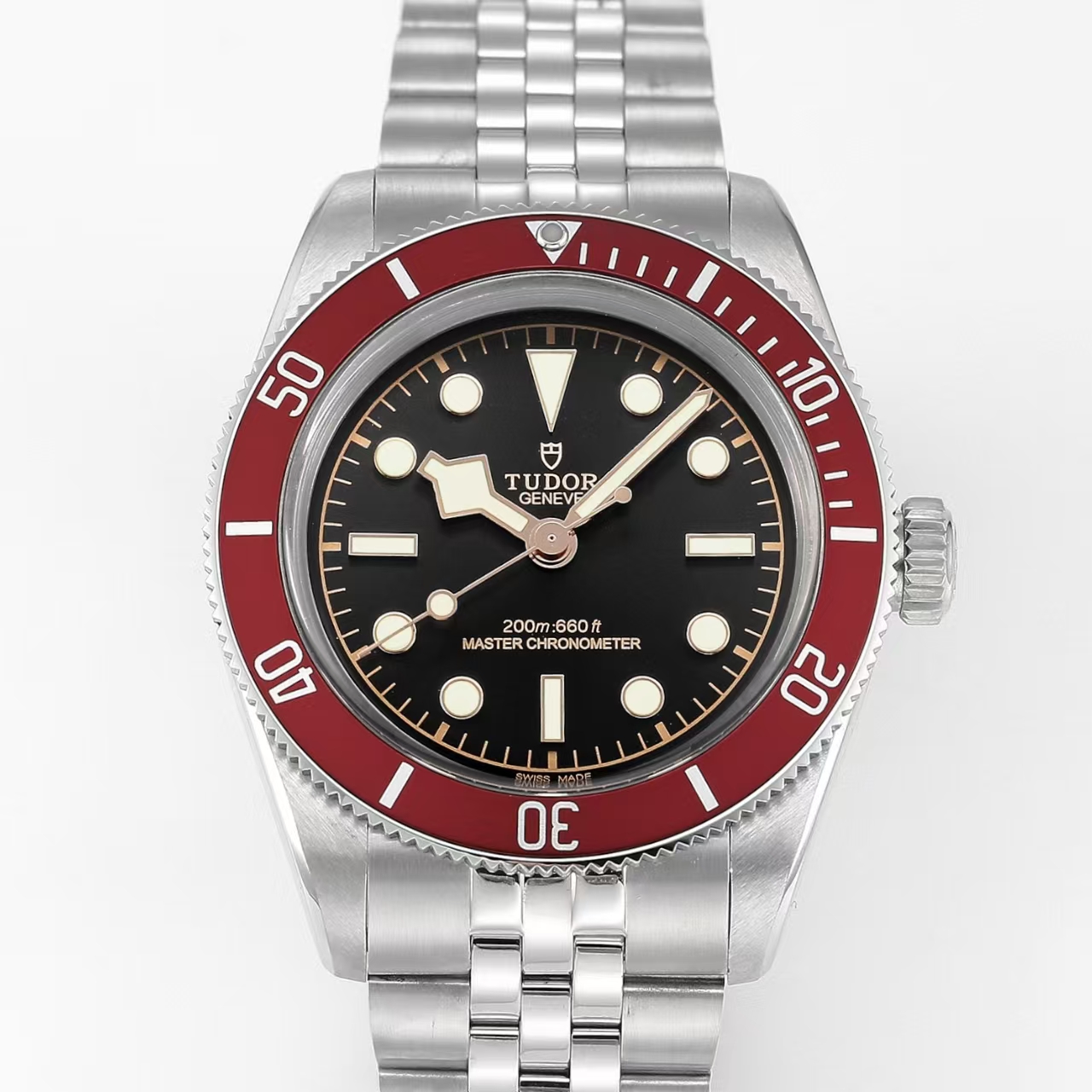 Tudor Heritage Black Bay 58 Red Aluminum Bezel Men's Watch - 41mm