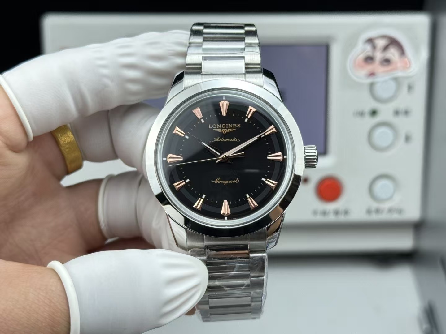 Longines Conquest Heritage Classic Three-Hands Watch