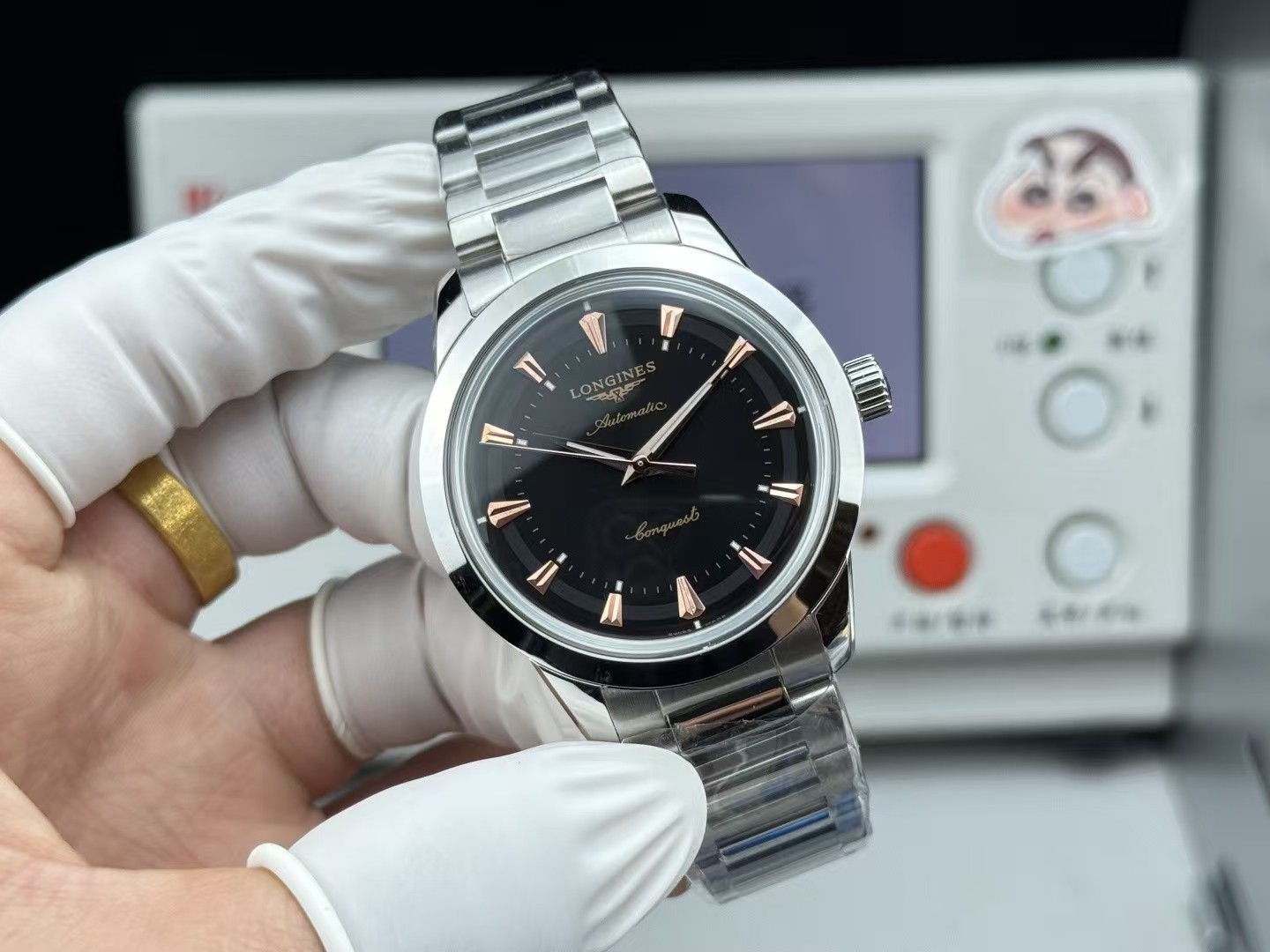 Longines Conquest Heritage Classic Three-Hands Watch