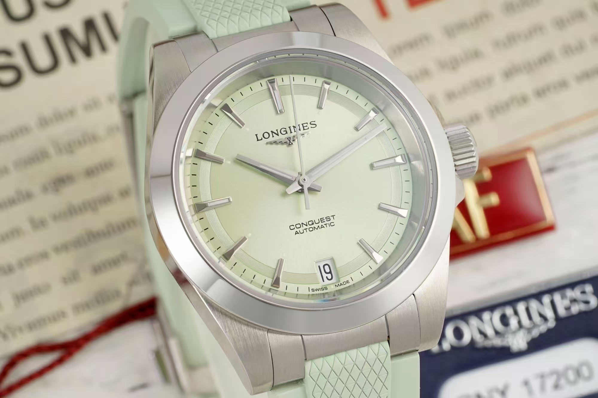 Longines Conquest 34mm Watch - Automatic, Sapphire Crystal, 100M Water Resistant
