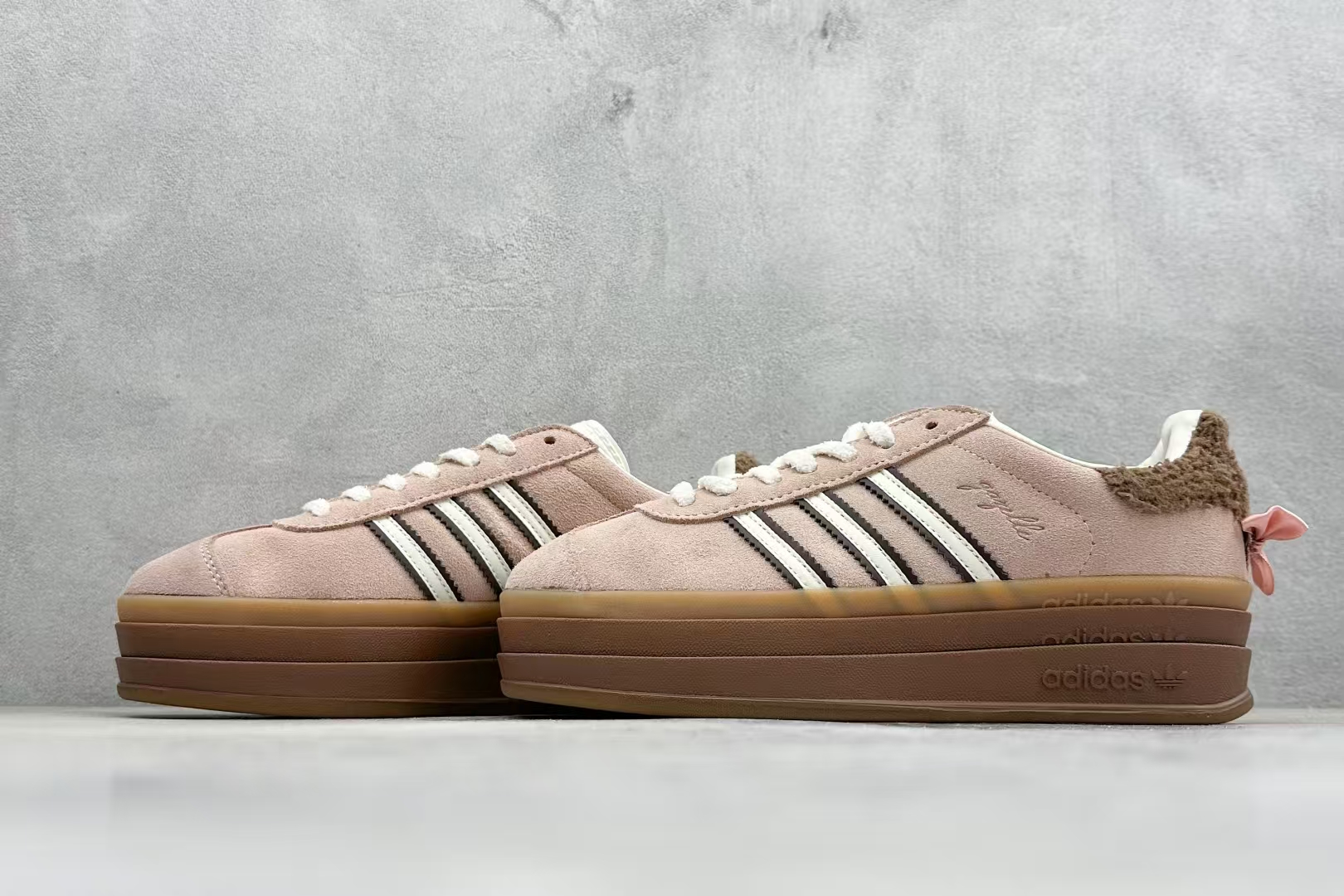 adidas Originals Gazelle Bold Grey Chunky Sole Low-Top Sneaker | Retro Casual Shoe