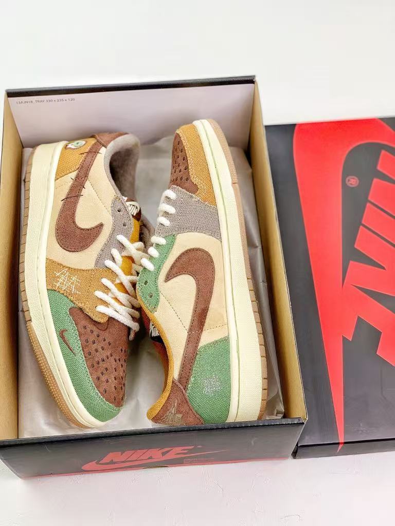 Jordan 1 Retro Low OG Zion Williamson Voodoo Men's