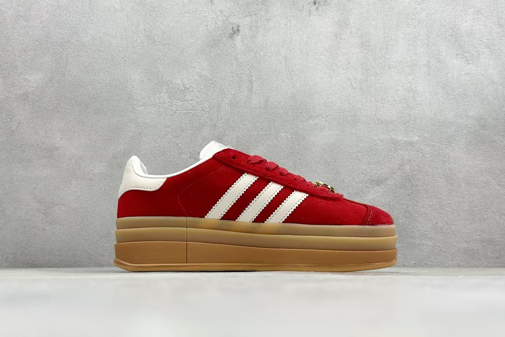 adidas Originals Gazelle Bold Year of the Horse Limited Edition | Red Chunky Sole Low-Top Sneaker