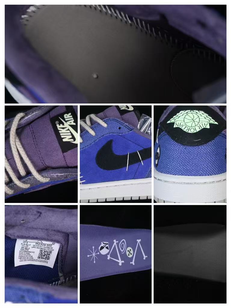 Zion Williamson x Air Jordan 1 Retro Low OG Voodoo Alternate Men’s Shoes