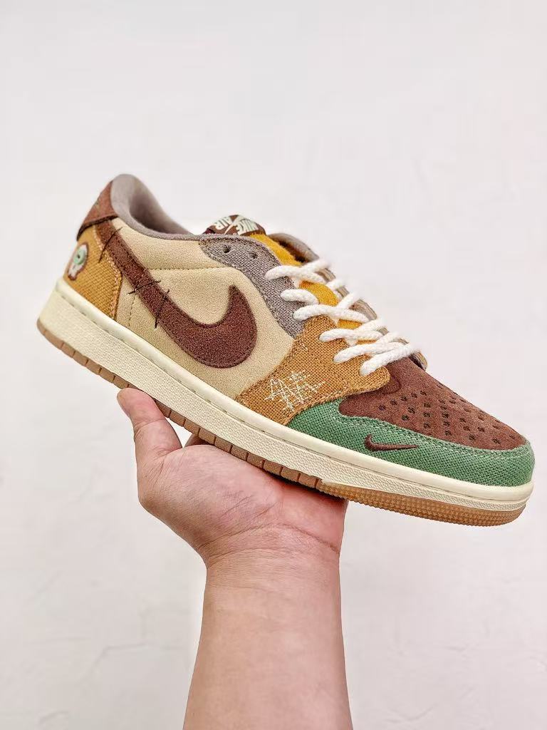 Jordan 1 Retro Low OG Zion Williamson Voodoo Men's