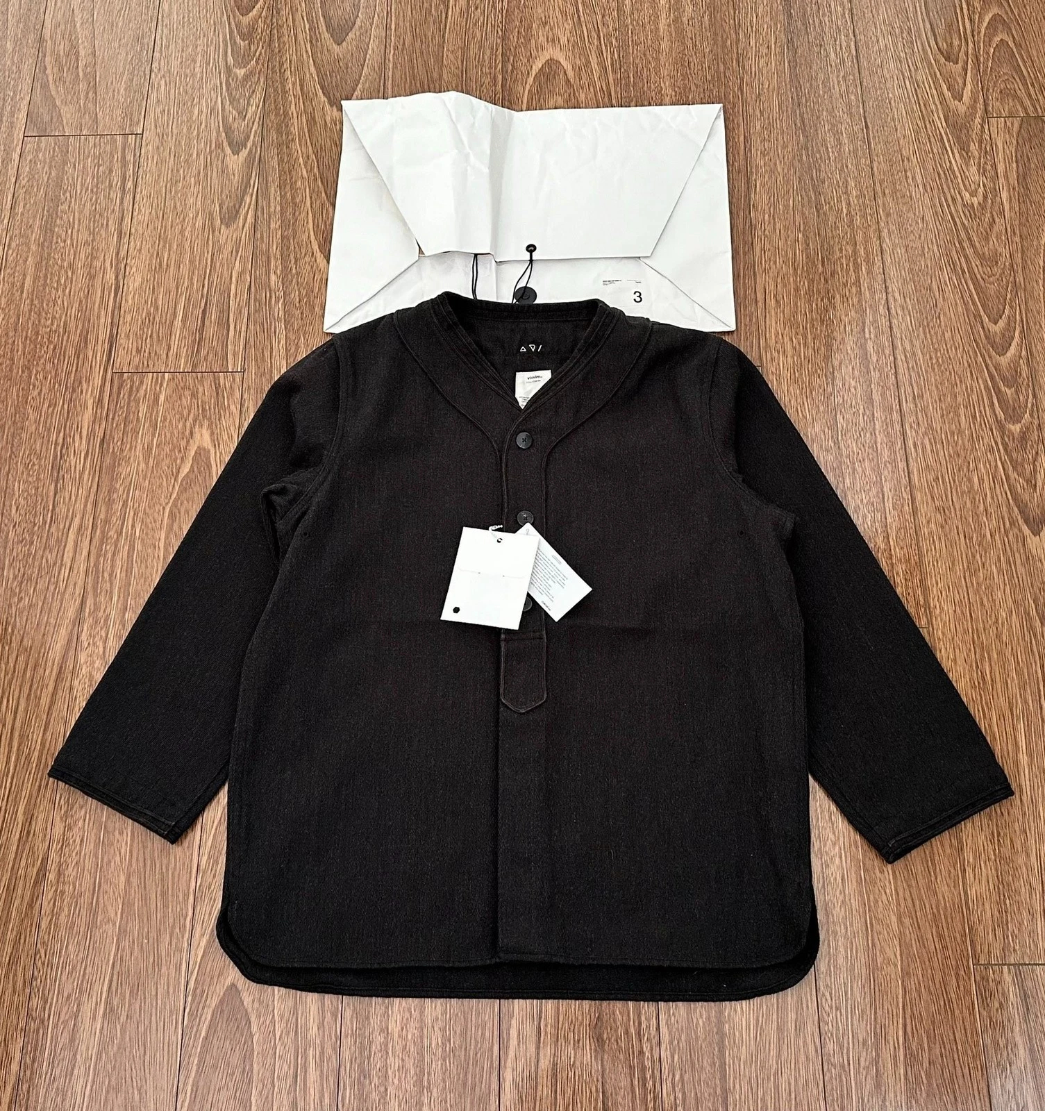 visvim dugout shirt park ranger black