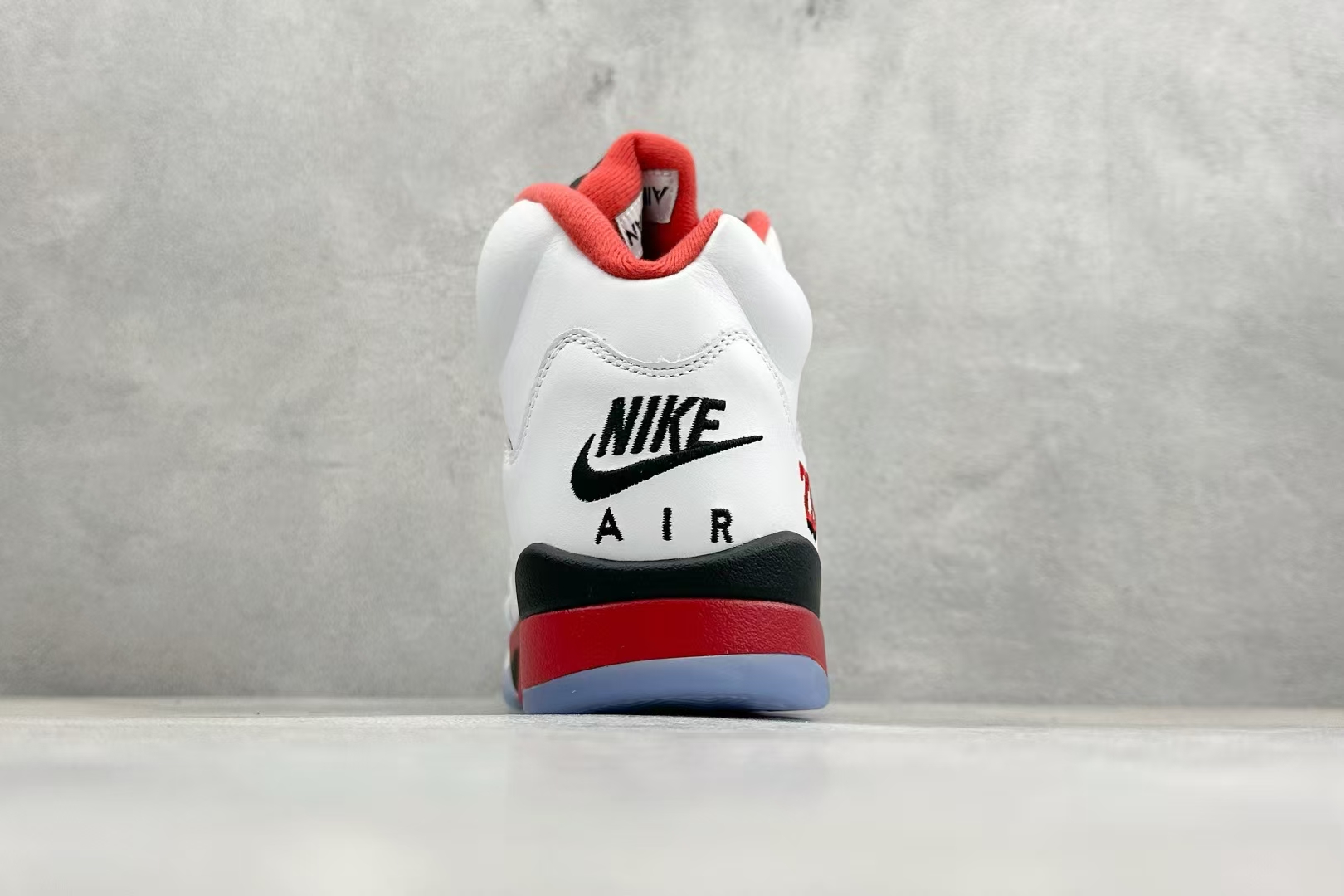 Air Jordan 5 Retro White & Red | Mid-Top Vintage Basketball Sneaker