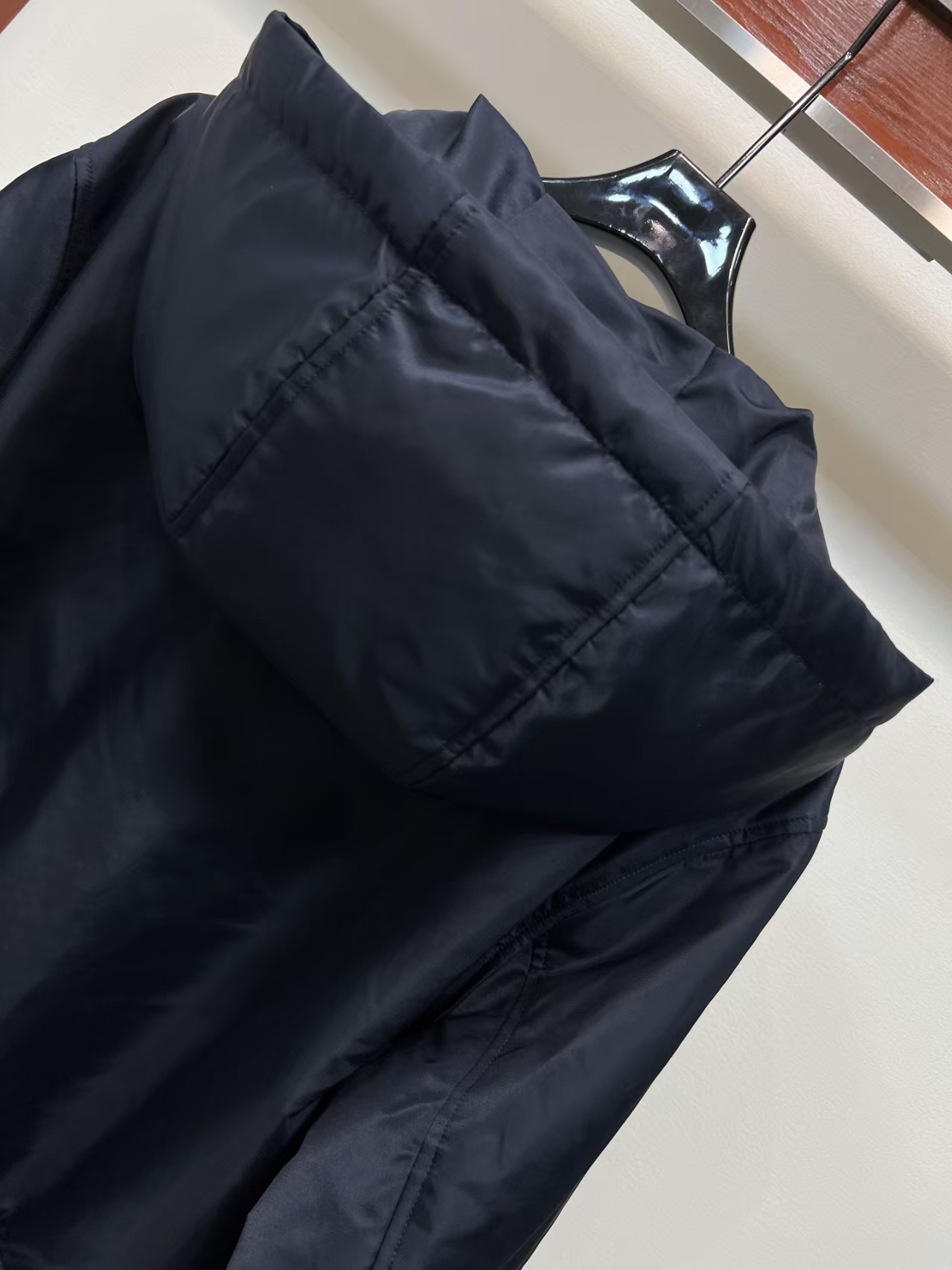 Prada Blue Lightweight Re-Nylon Hooded Jacket - Men‘s/Women’s