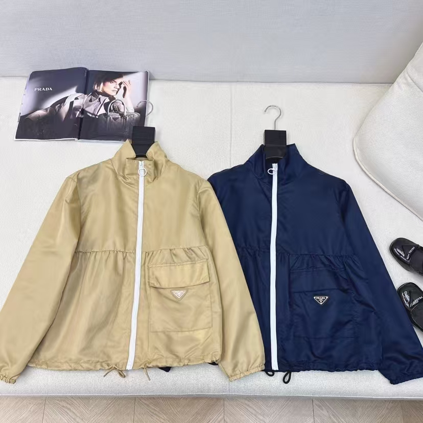 Prada Desert Recycled Nylon Short Jacket | Hybrid Feminine-Tech Desig