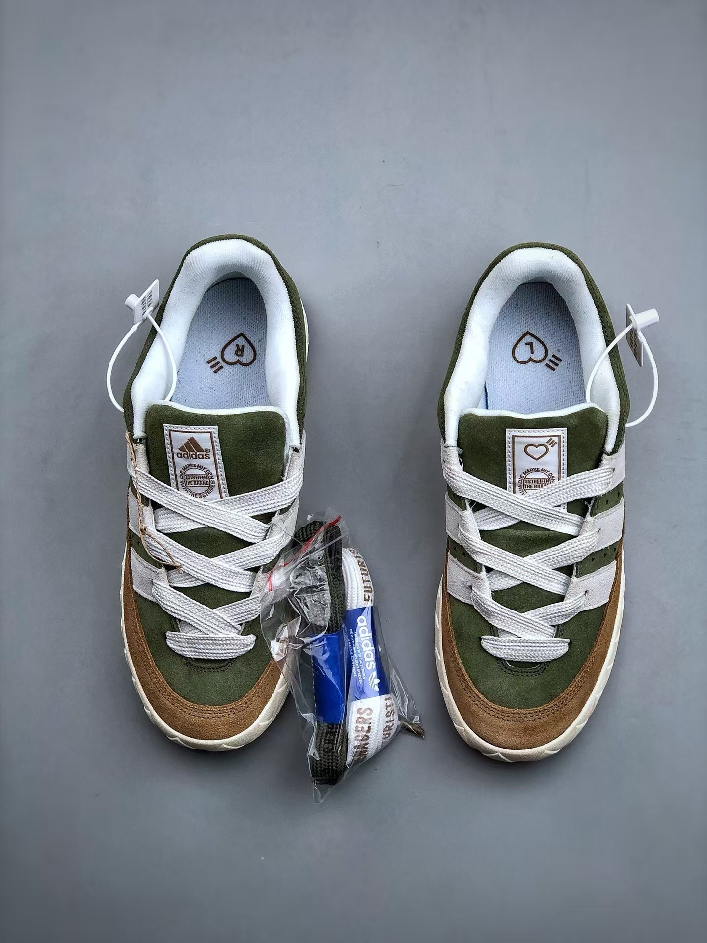 adidas Originals Adimatic Low Brown & Green | Retro Chunky Skate Sneaker