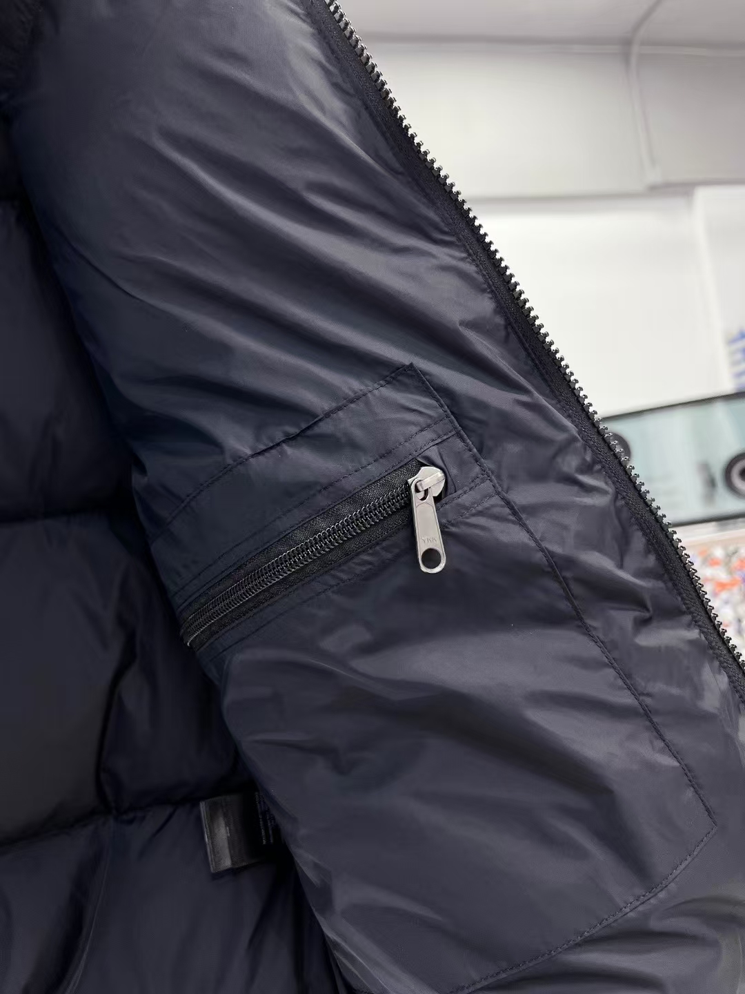 The North Face 1996 Nuptse Jacket Navy & Black | Classic Retro Puffer Down Coat