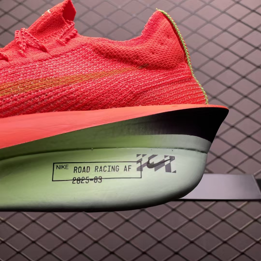 Nike Alphafly 3 Green & Tangerine | Racing & Tempo Running Shoes