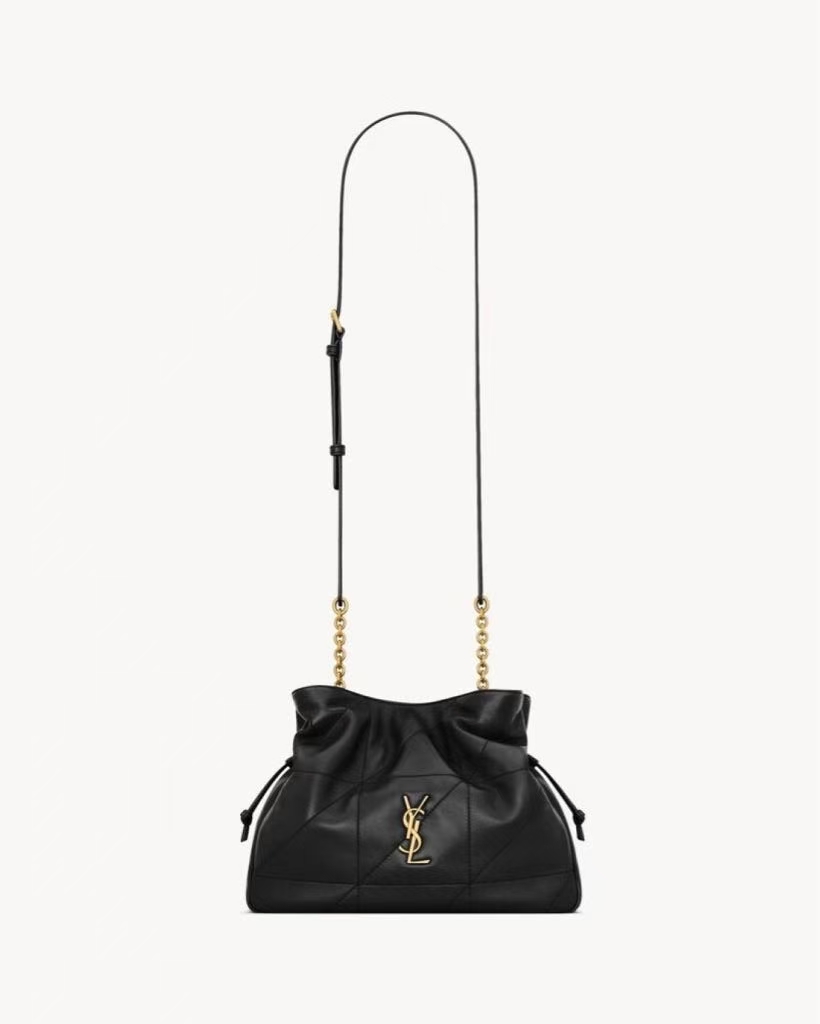 Saint Laurent Jamie Leather Shoulder Bag - Lambskin Crossbody Bag for Women