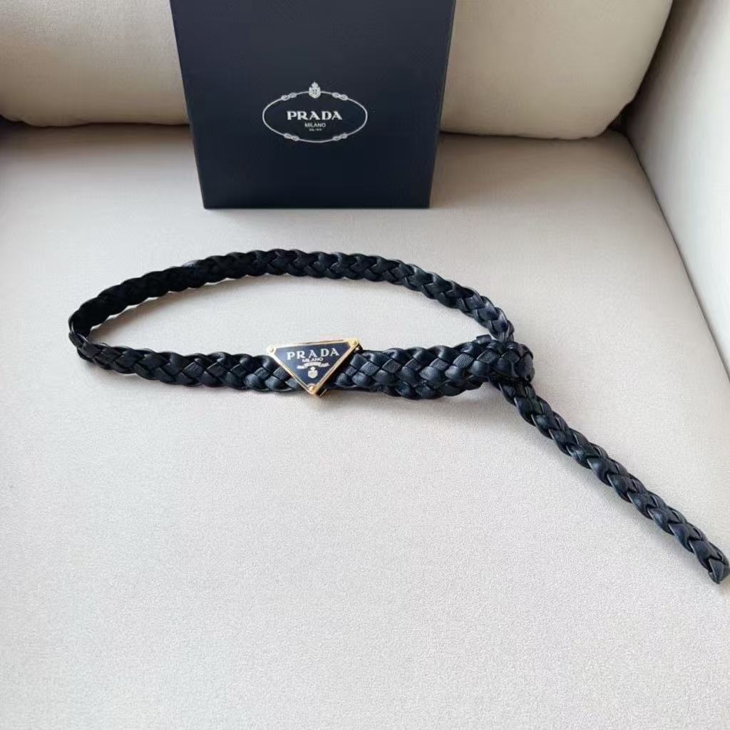 PRADA Nappa leather belt