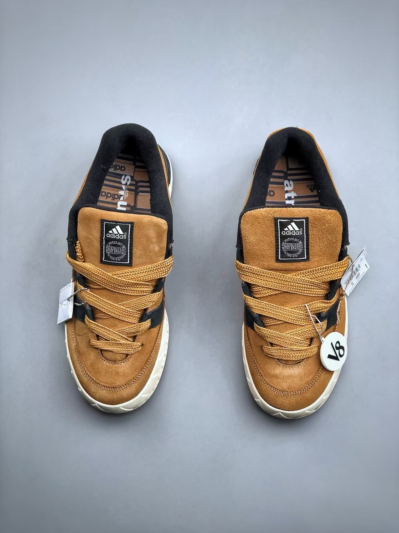 adidas Originals Adimatic Low Brown & Black | Retro Chunky Skate Sneaker