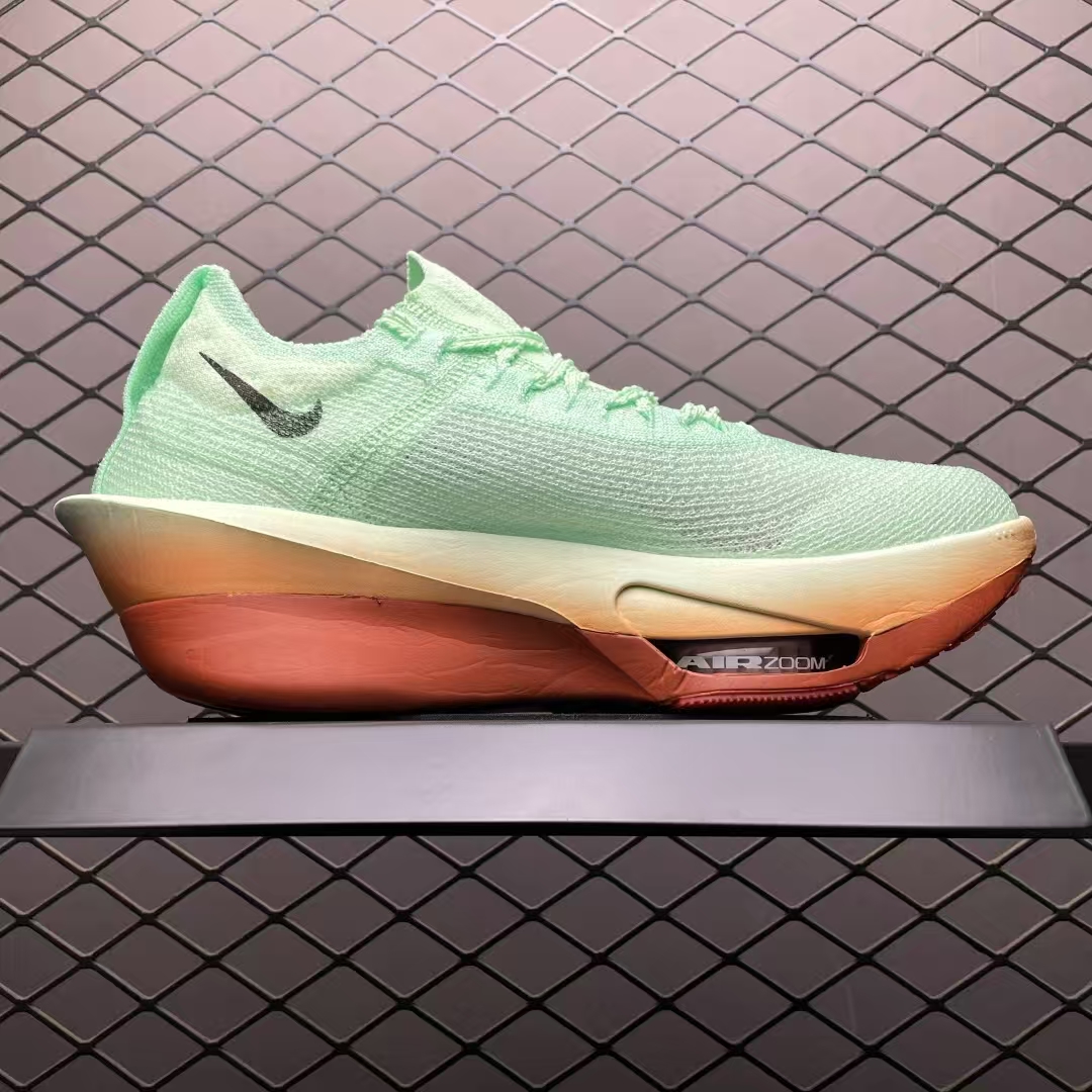 Nike Alphafly 3 Tangerine & Mint | Racing & Tempo Running Shoes