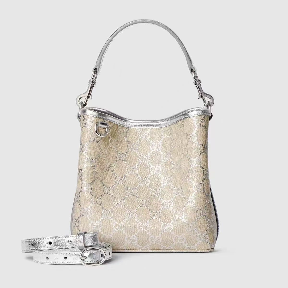 GG Emblem Small Bucket Bag