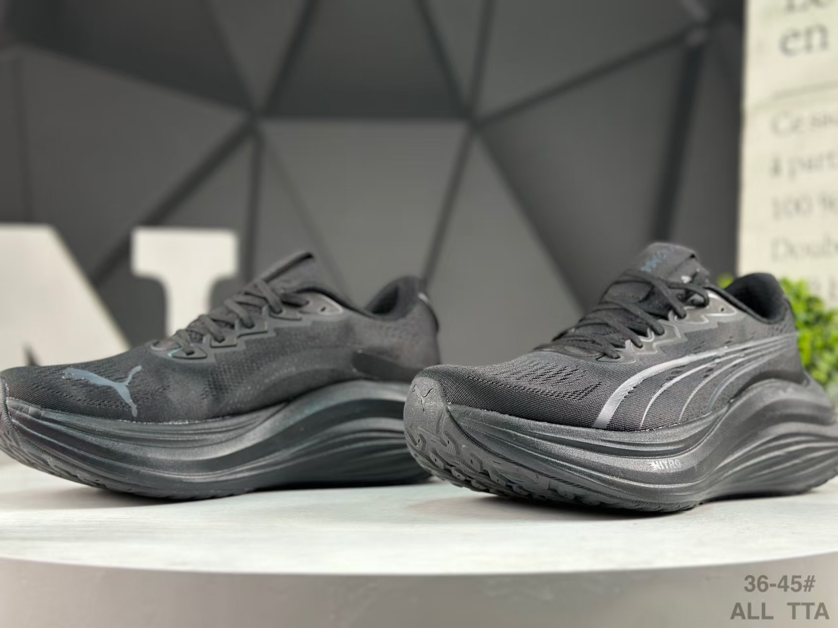 Puma Deviate Nitro 3 Grey | Comfort Anti-Slip Low-Top Casual Running Shoes