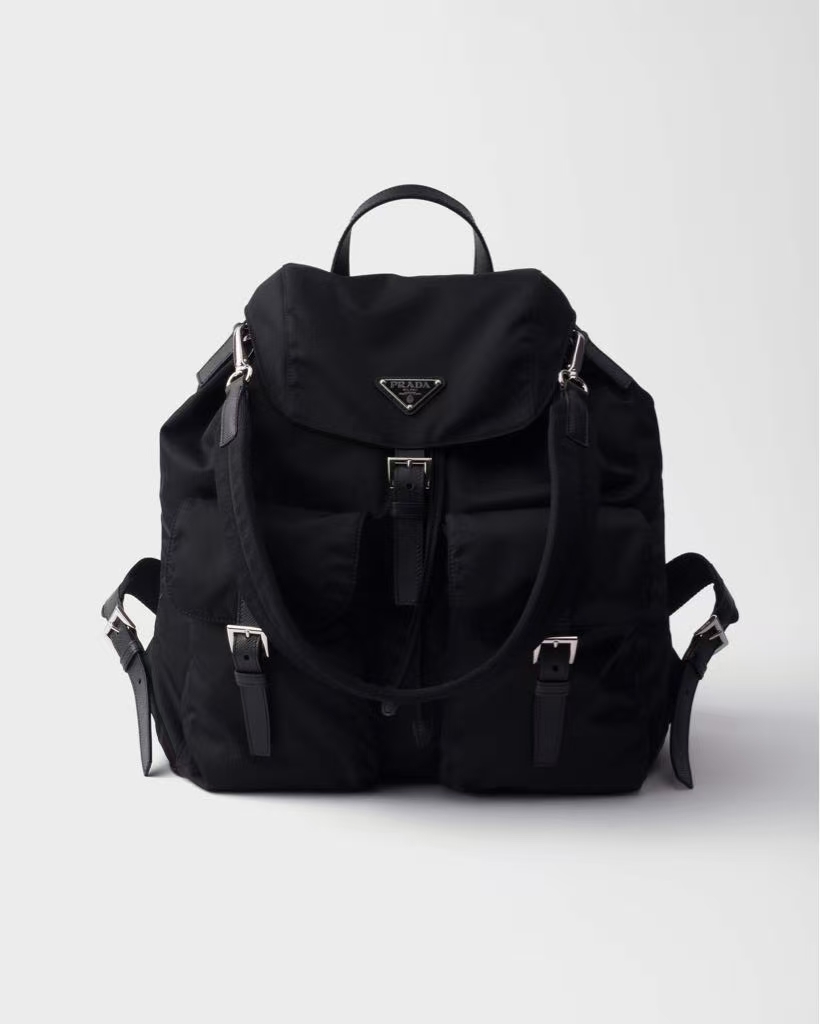 PRADA Medium-sized Re-Nylon Backpack in Black