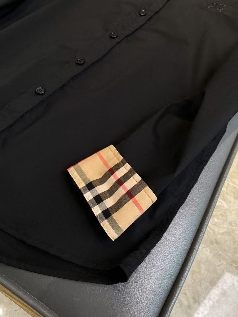 Women‘s Burberry Poplin Shirt - Slim Fit Long Sleeve Cotton Top