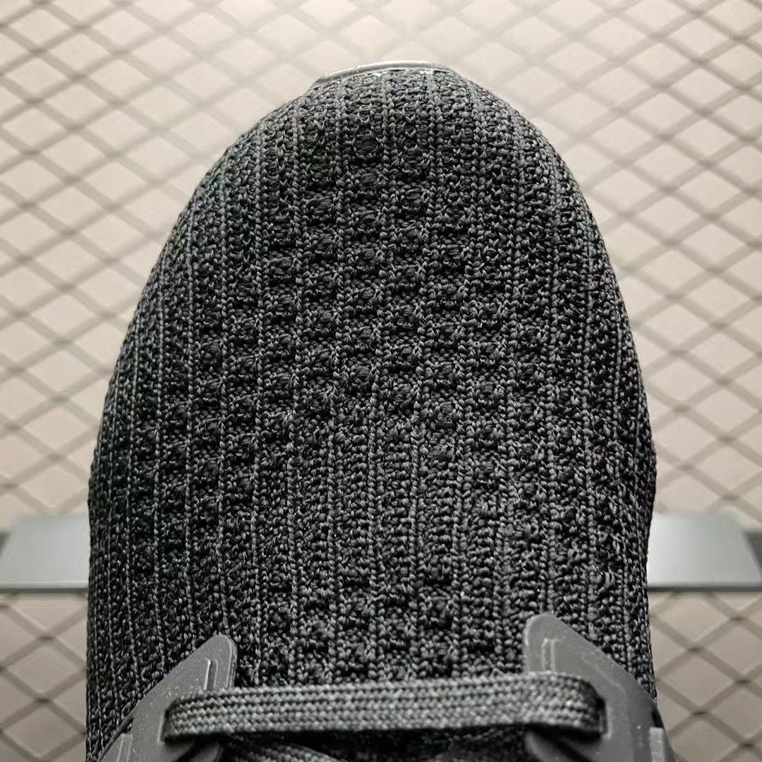 adidas Ultra Boost 4.0 White & Black | Knit Breathable Running Shoes