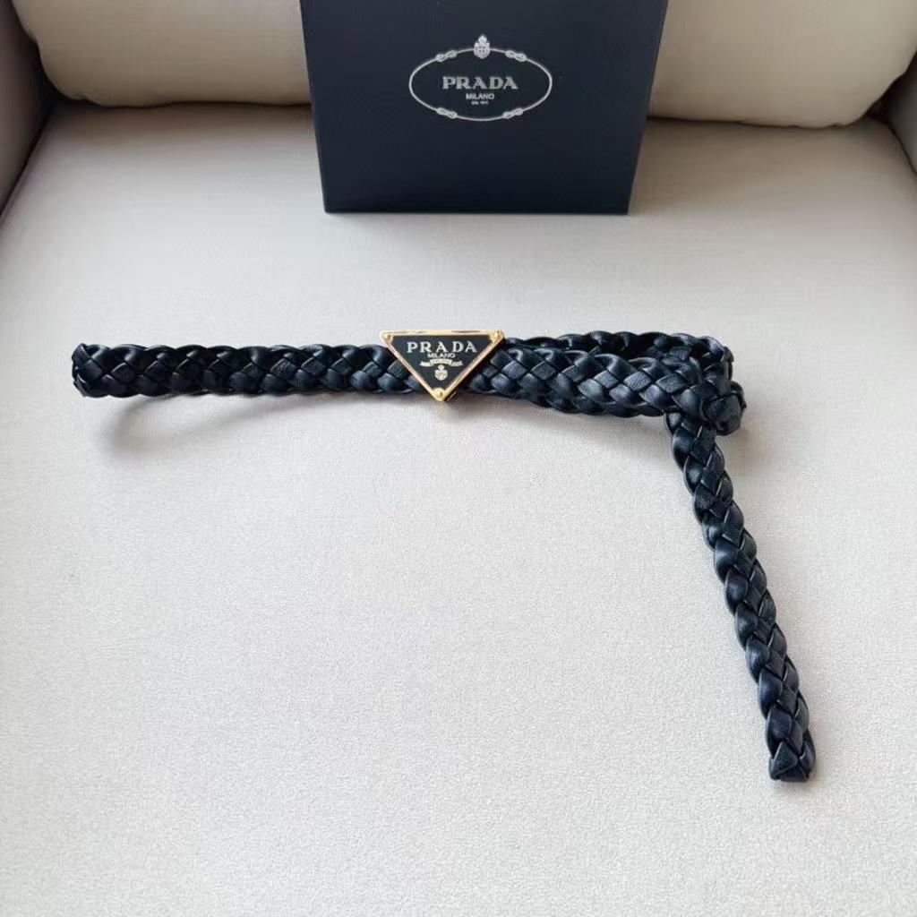 PRADA Nappa leather belt