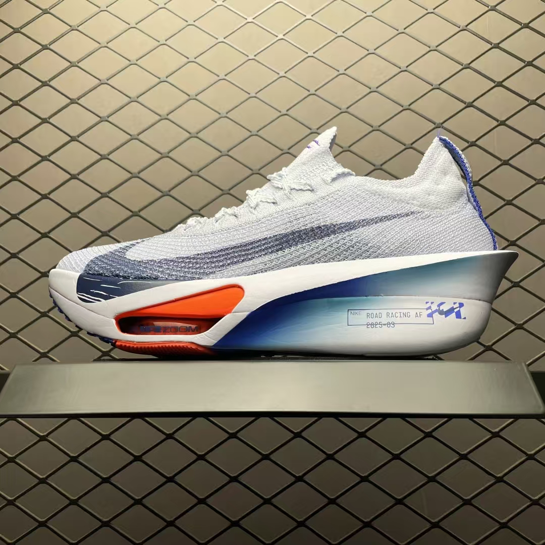 Nike Alphafly 3 Navy & Oatmeal | Racing & Tempo Running Shoes