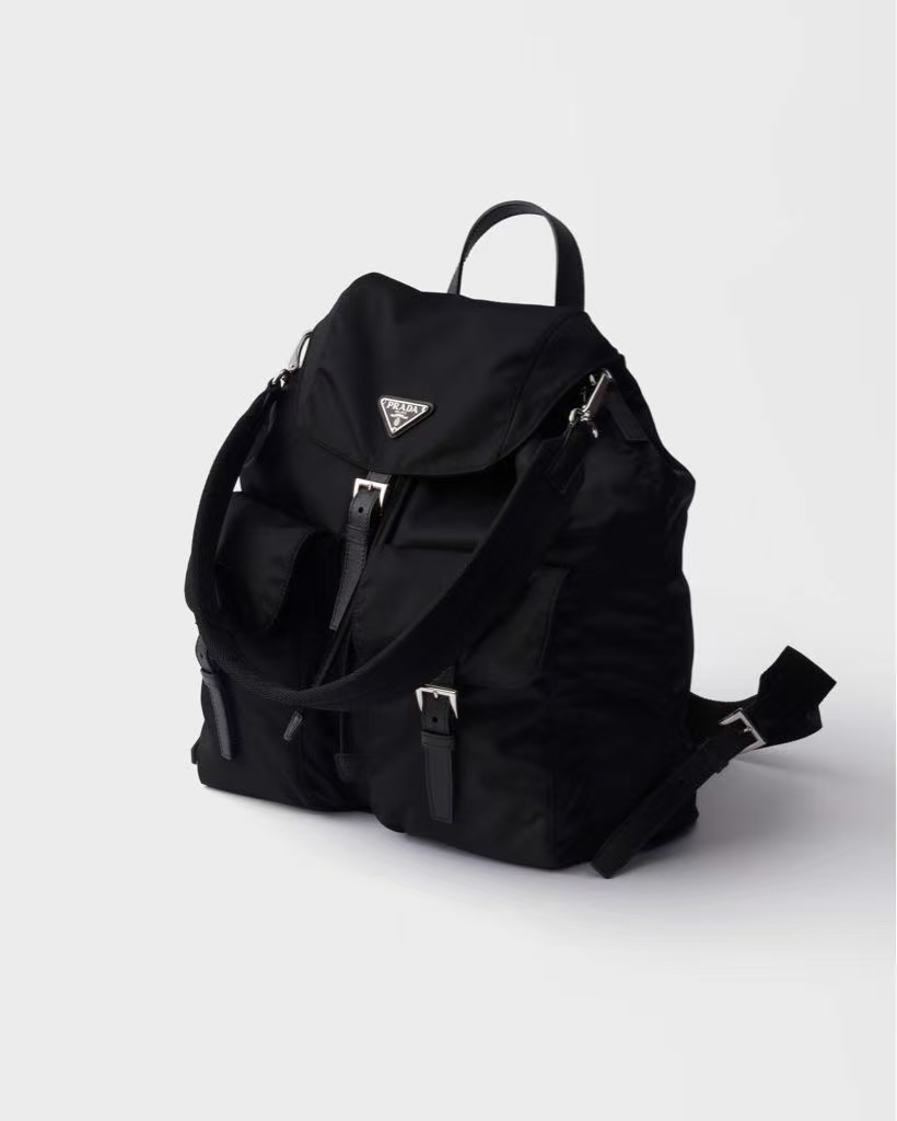 PRADA Medium-sized Re-Nylon Backpack in Black