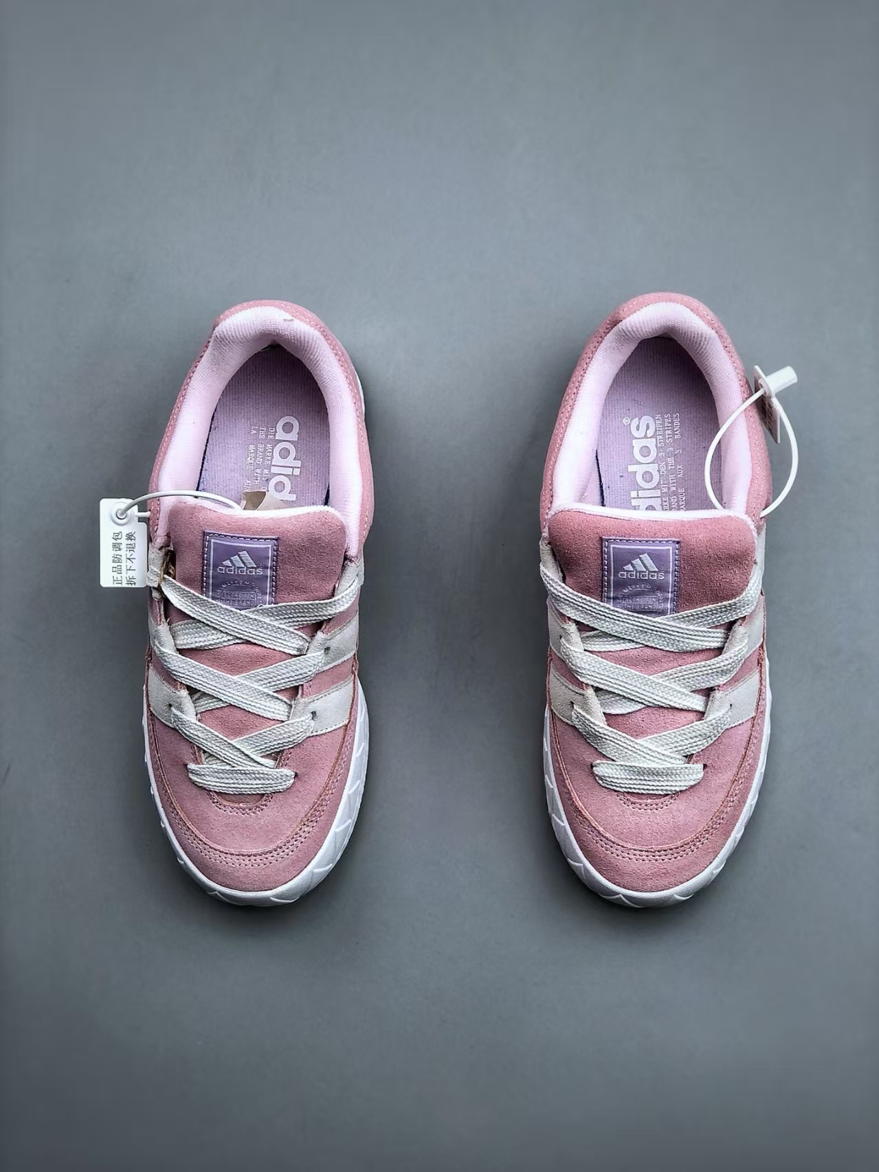 adidas Originals Adimatic Low White & Light Pink | Retro Chunky Skate Sneaker