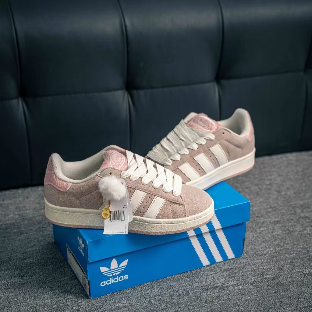 Adidas Originals Campus 00s Beige Suede & White | Classic Retro Casual Skate Sneakers