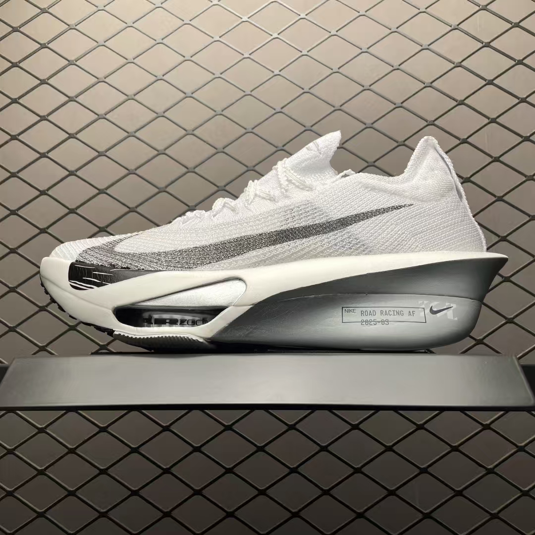 Nike Alphafly 3 Charcoal & White | Racing & Tempo Running Shoes