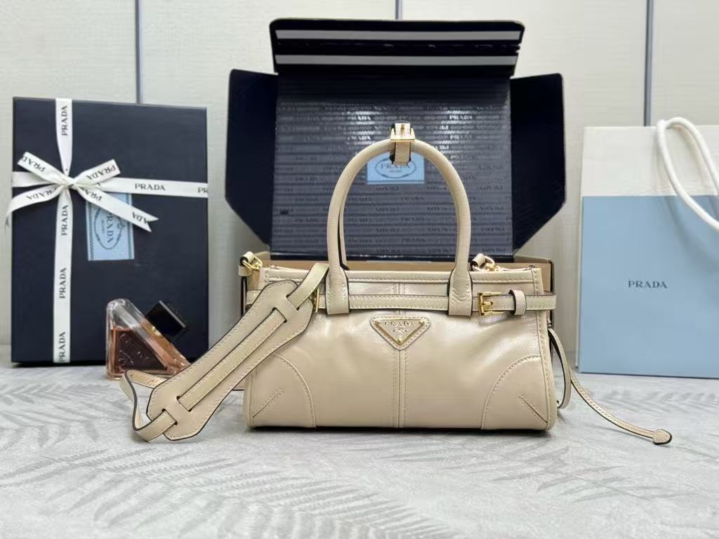 Prada Bonnie leather mini handbag