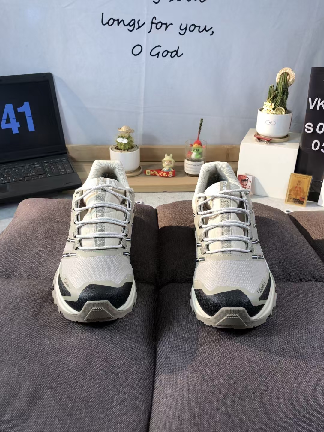 Columbia Men's Hiking Shoes Black & Olive Green | Casual Outdoor Trail Walking Shoes