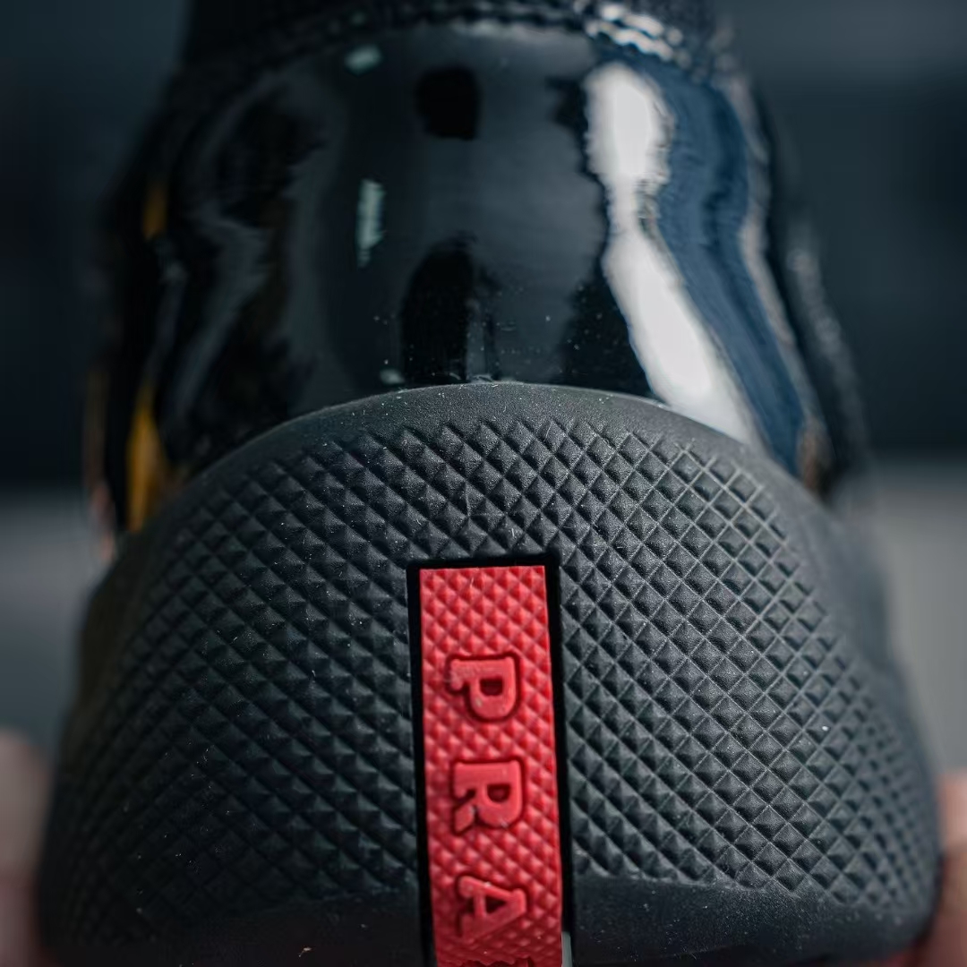 Prada Trainer Black | Imported Comfort Mesh Sport Shoes