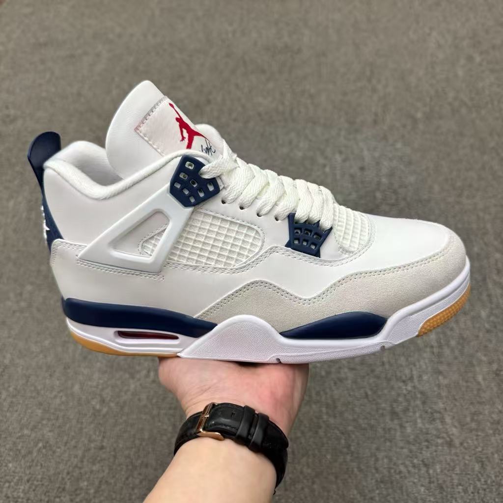 New - Nike SB X Air Jordan 4 Mid Retro 'Navy' DR5415-100 Men's Size