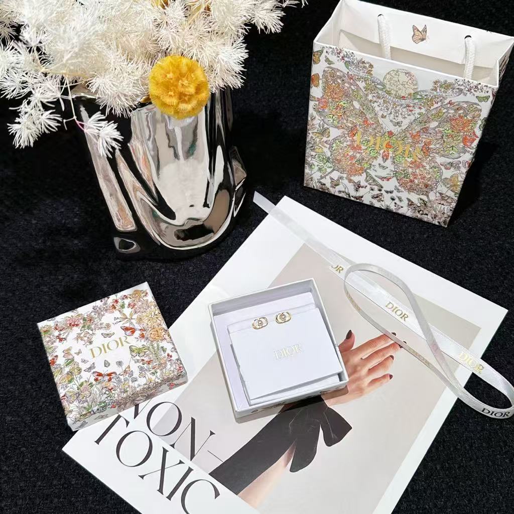 Dior Petit CD Jolie Mini Earrings