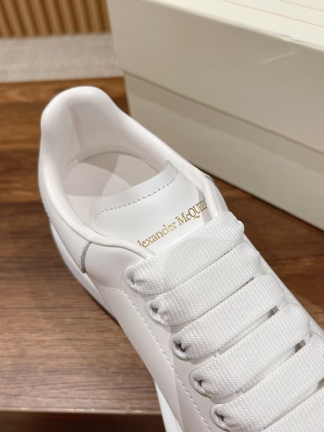 Alexander McQueen Outdoor Sneaker All-White | Sport Shoe