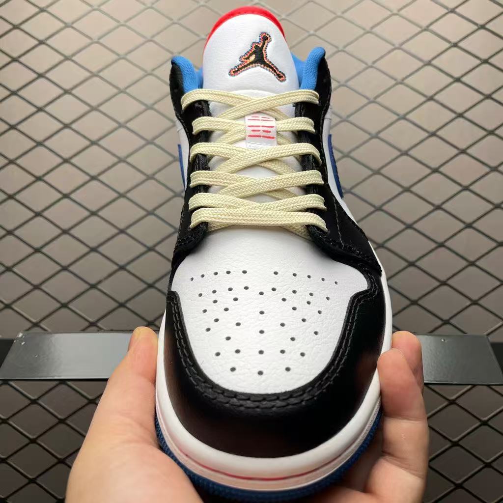 Jordan Air Jordan 1 Low SE 'Industrial Blue Sashiko' FV3622-141 Men's Shoes