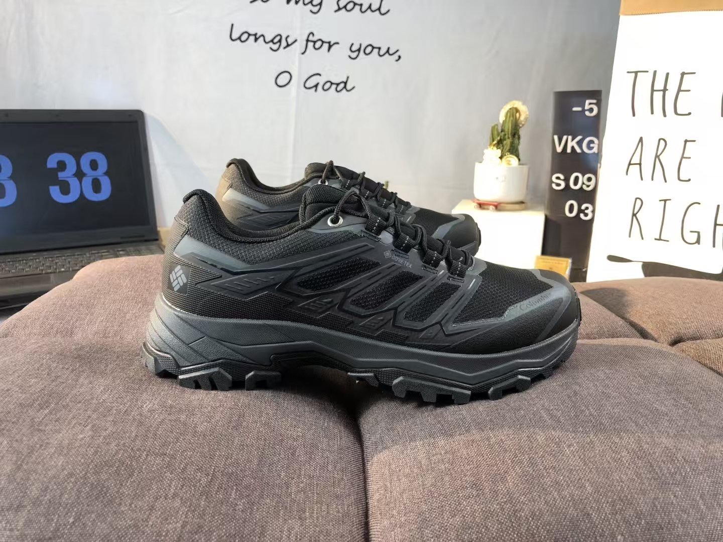 Columbia Men's Hiking Shoes Black | Casual Outdoor Trail Walking Shoes