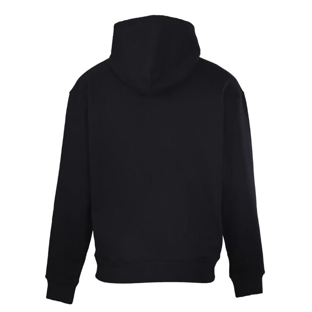 Burberry logo printed cotton hooded sweater