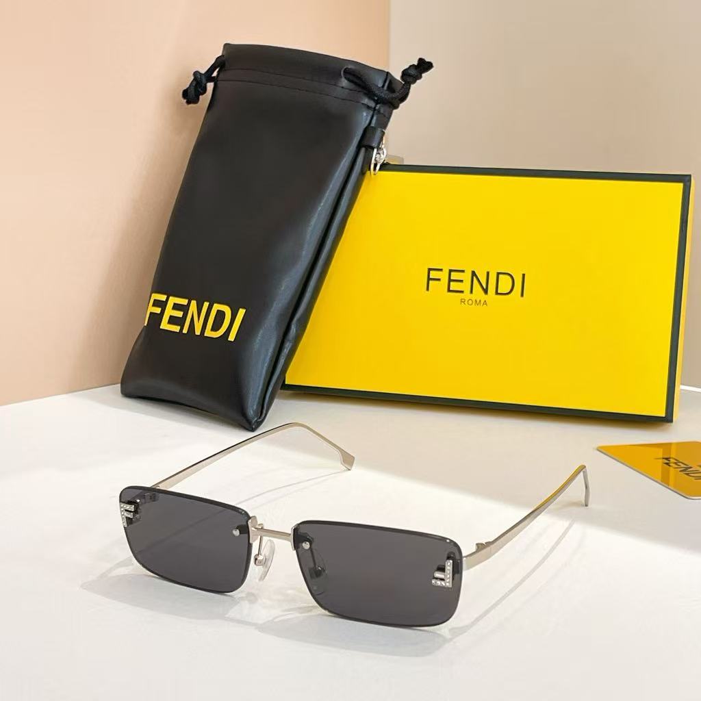 FENDI First Crystal Sunglasses