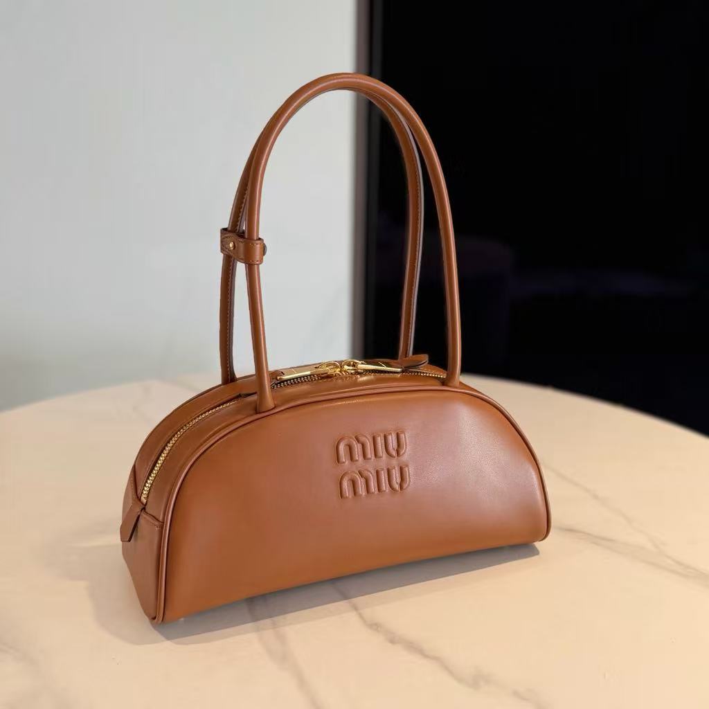 MIUMIU Beau Leather Handbag