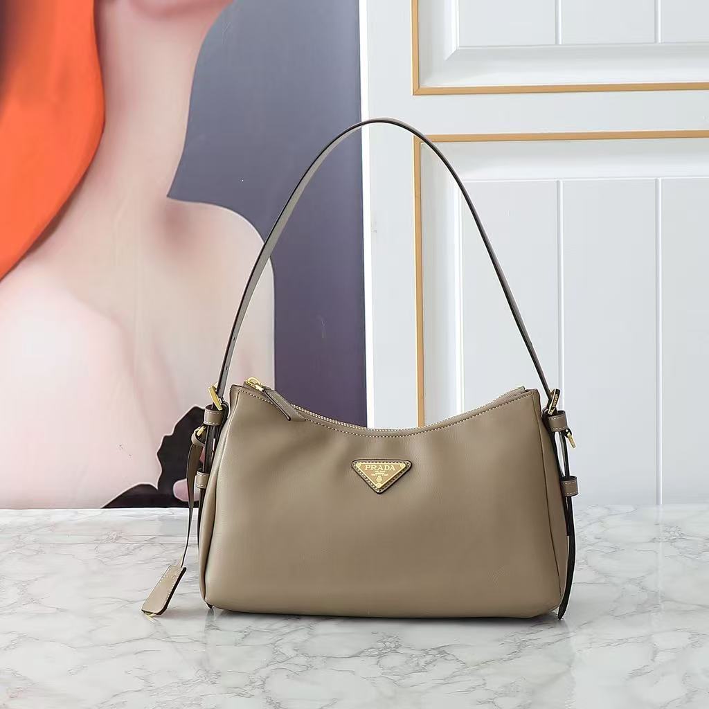 Prada Aimée leather shoulder bag