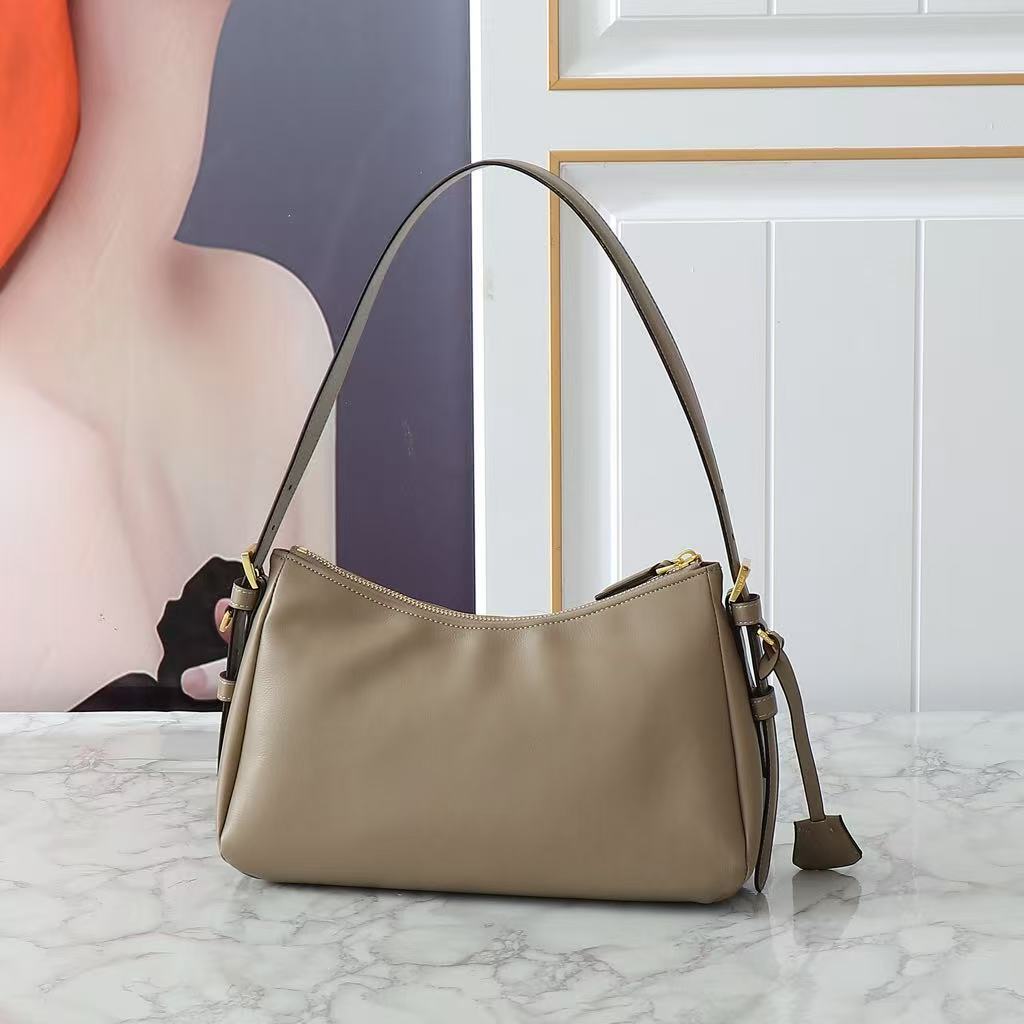 Prada Aimée leather shoulder bag