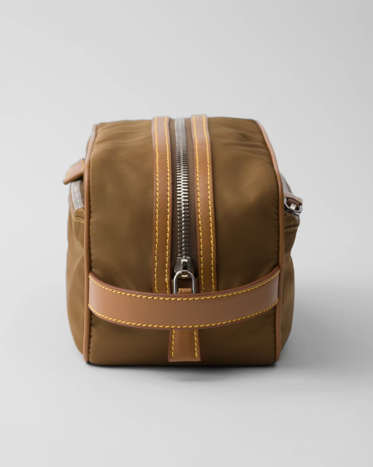 Prada Brandy Re-Nylon Shoulder Bag | Vintage Street Style, Detachable Pouch