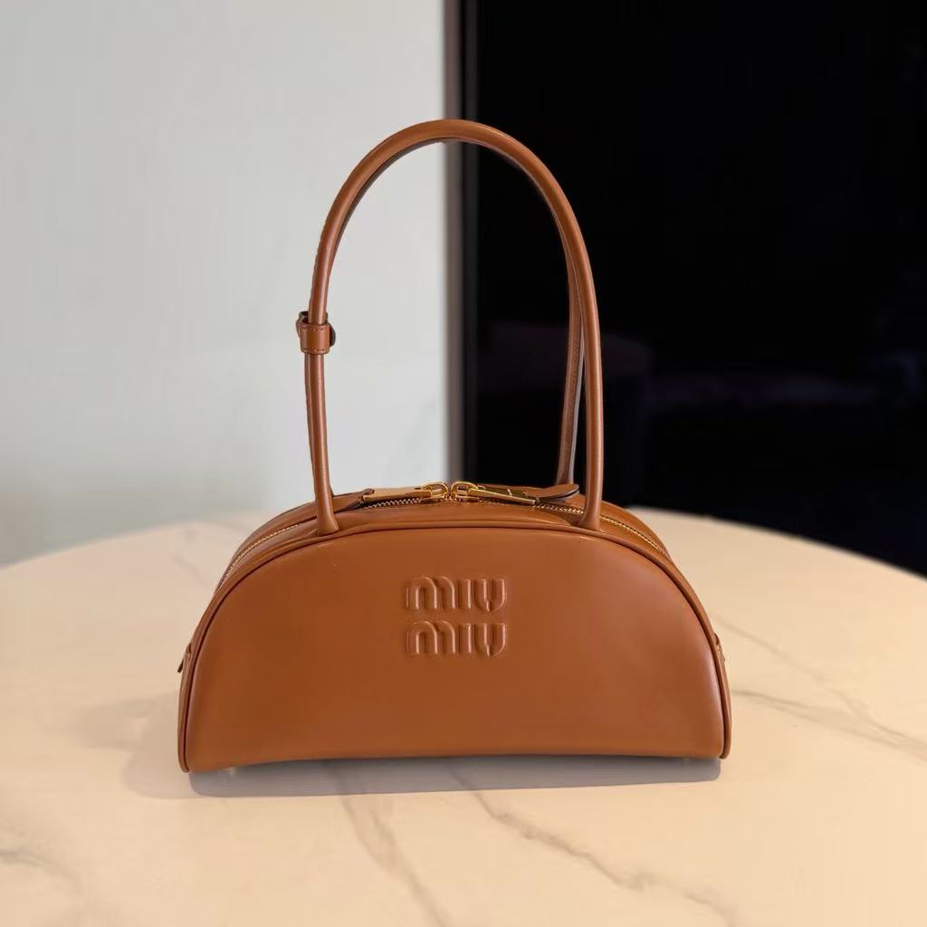 MIUMIU Beau Leather Handbag