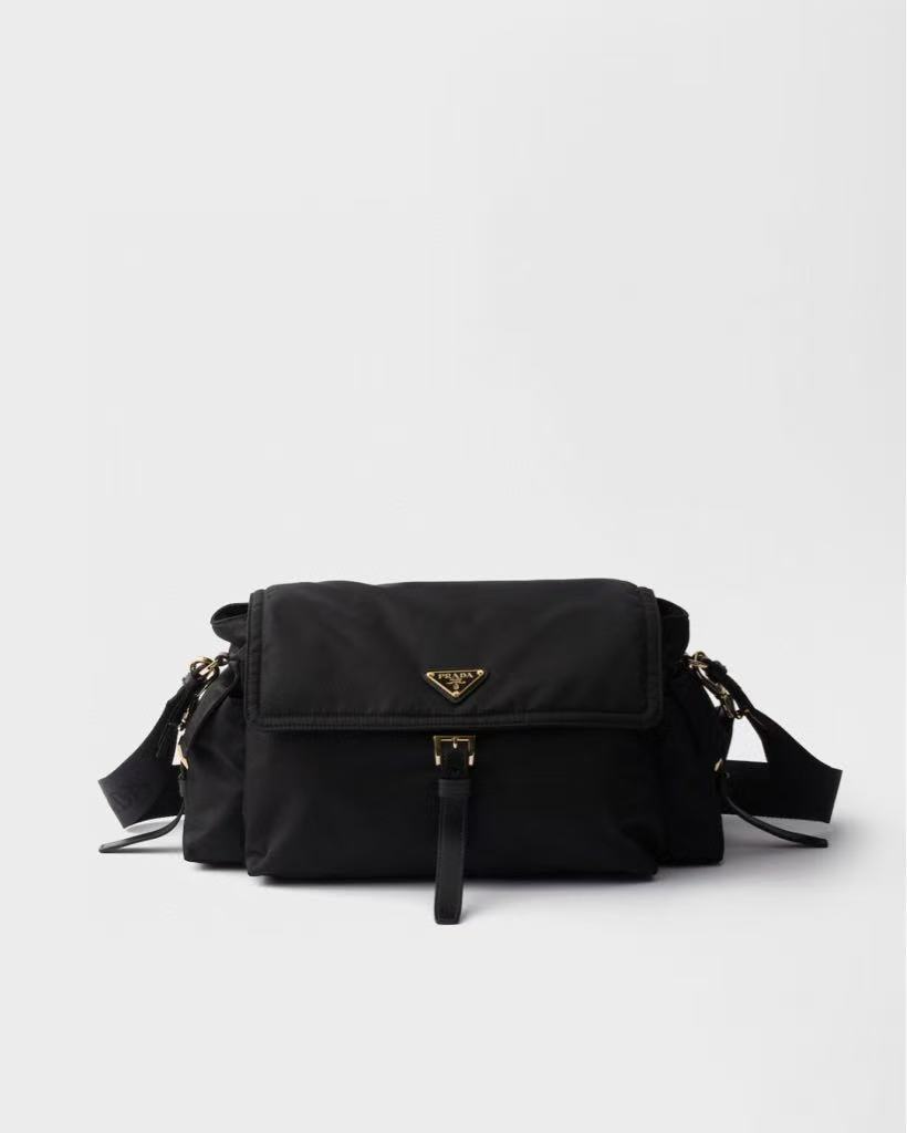 Prada Explore Large Flip-Top Shoulder Bag