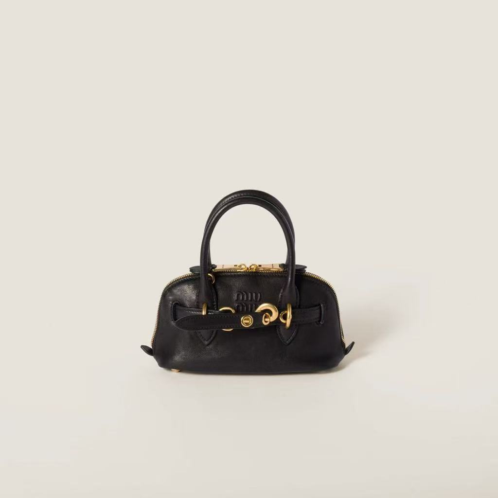 Miumiu Aventure Nappa Leather Mini Handbag